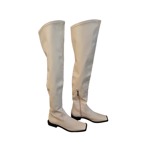 Schutz Guily Up Leather Boots size 7 - Picture 3 of 8